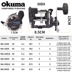 OKUMA Magda DT – Carrete de Curricán