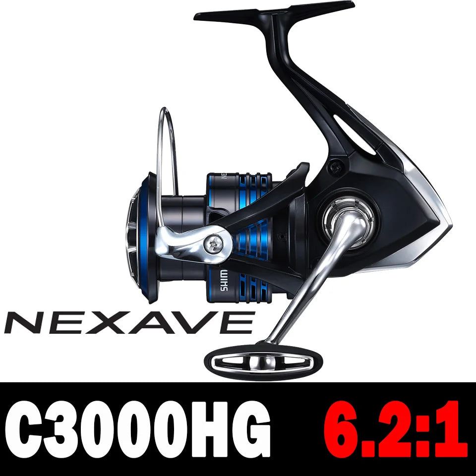 SHIMANO Nexave – Carrete Spinning 1000–5000