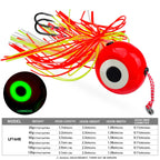 Jig Head con Falda de Pulpo y Assist Hook