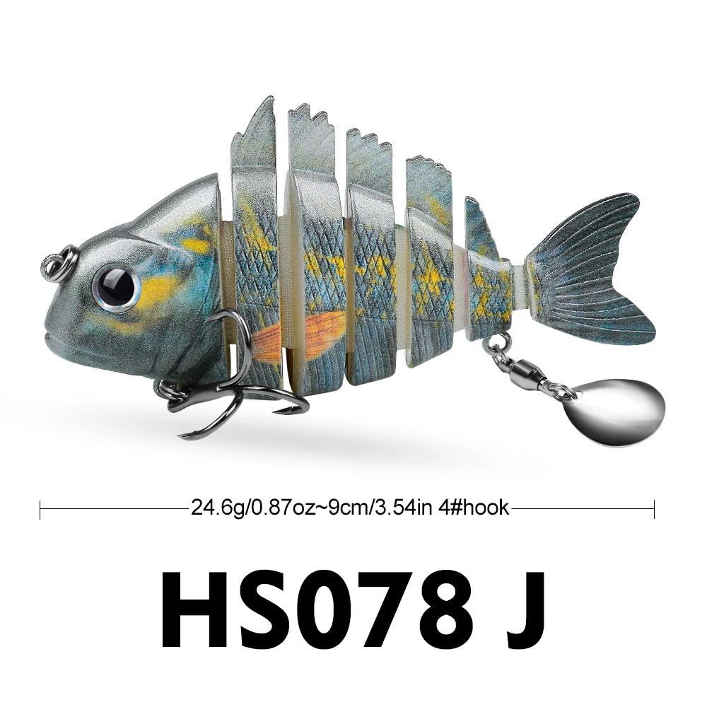 Swimbait Articulado – Slow Sinking