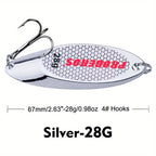 Cuchara Giratoria Spinner – Señuelo Metálico para Trucha