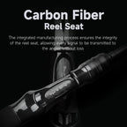 HANDING Black Beaver II – Caña Casting Fuji