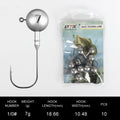 Cabezas Plomadas Jig Head – 1,75–120 g (10 uds.)