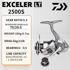 DAIWA Exceler CS LT 2024 – Carrete Spinning 1000–6000