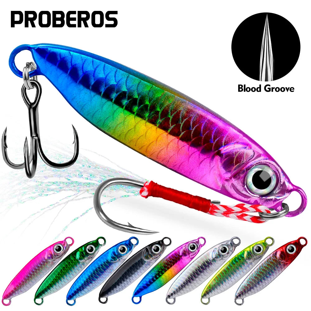 Jig Metálico Slow Jigging – 7–30 g
