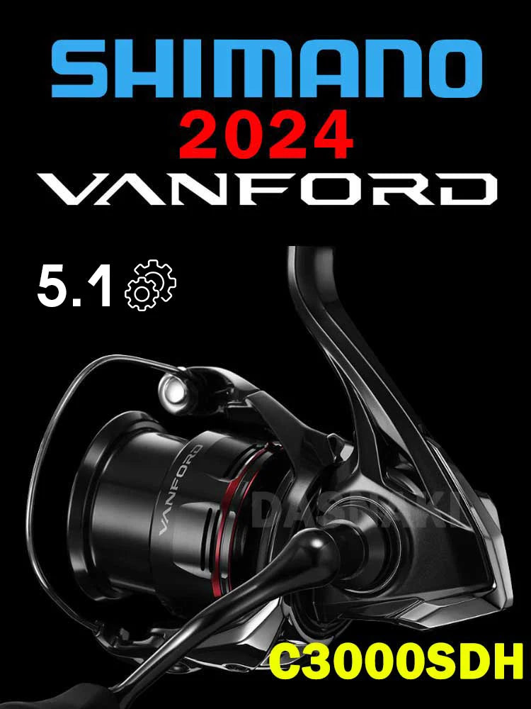 SHIMANO 24 Vanford – Carrete Spinning 1000–5000