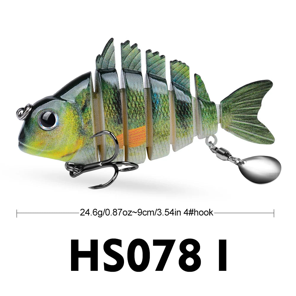 Swimbait Articulado – Slow Sinking