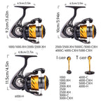 DAIWA 24 Revros CS LT – Carrete Spinning 1000–6000