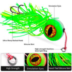 Jig Head con Falda de Pulpo y Assist Hook