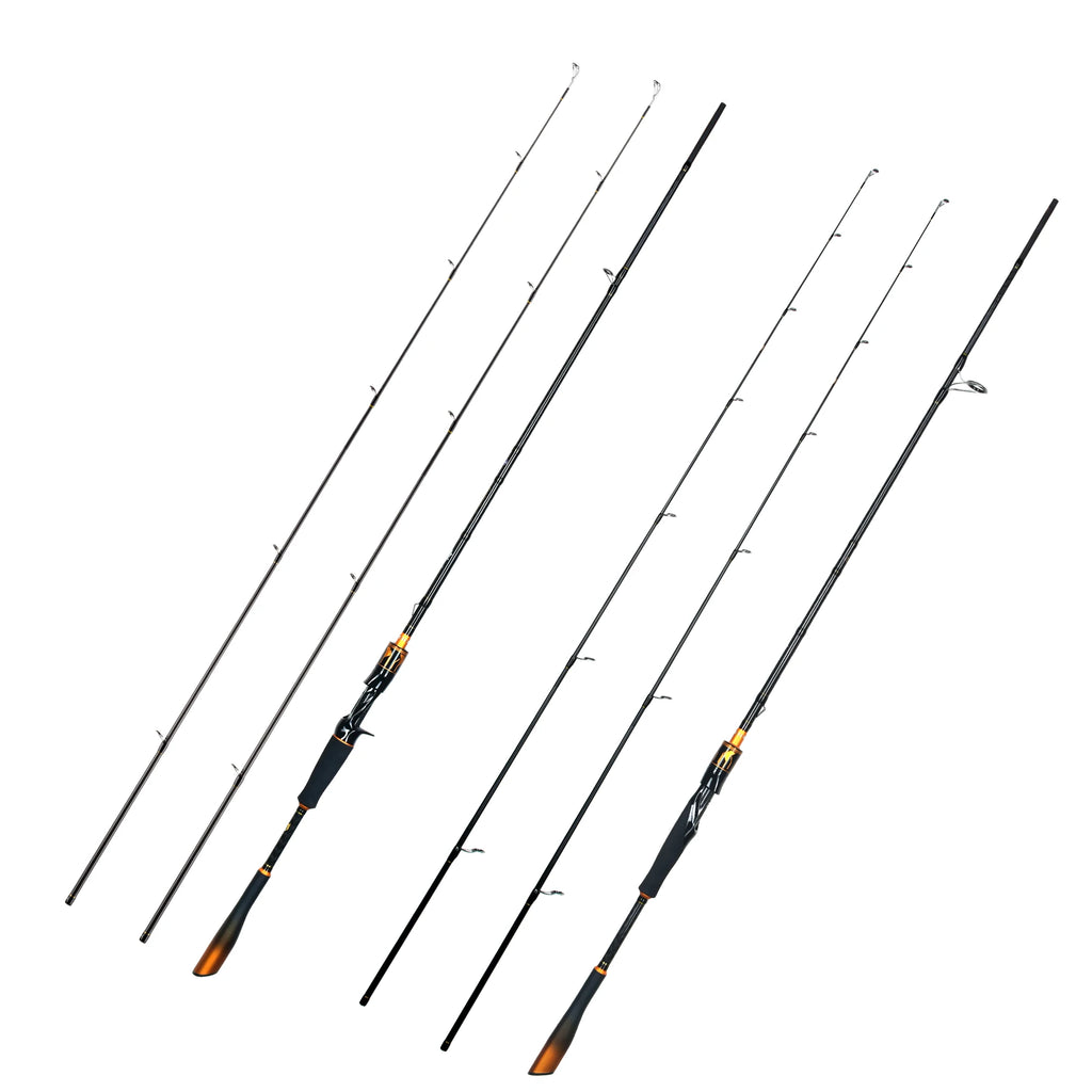 BIUTIFU T1000 – Caña Spinning/Baitcasting Fuji 1,8–2,7 m