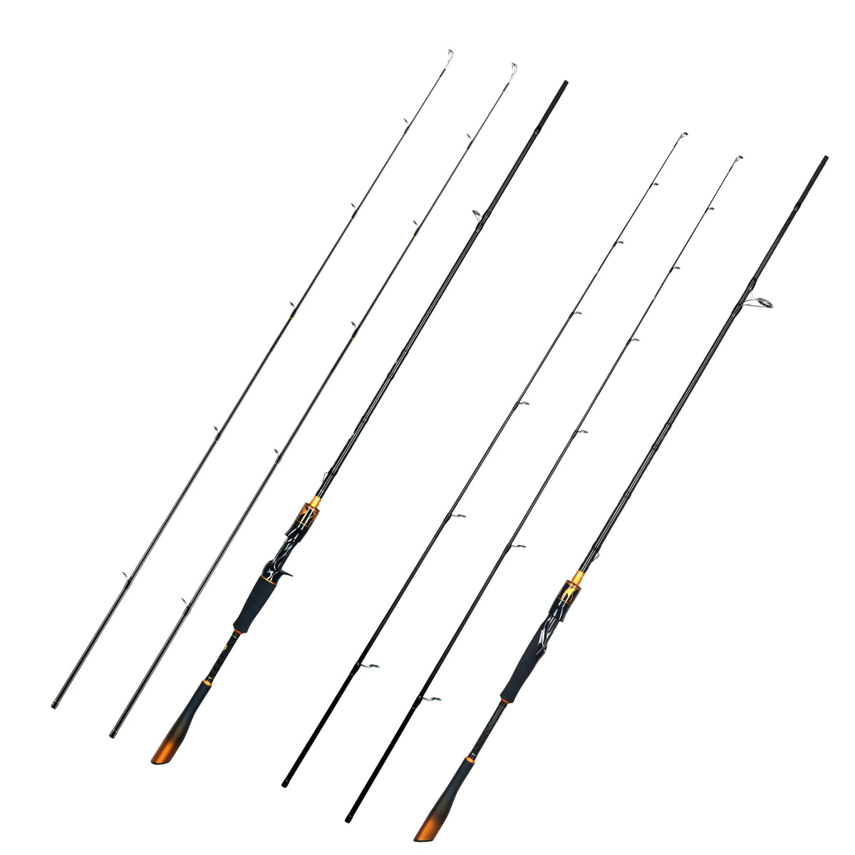 BIUTIFU T1000 – Caña Spinning/Baitcasting Fuji 1,8–2,7 m