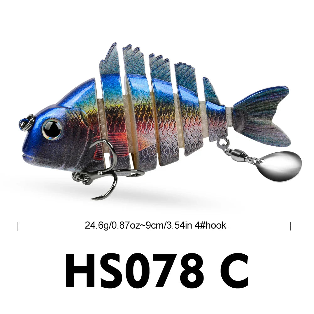 Swimbait Articulado – Slow Sinking