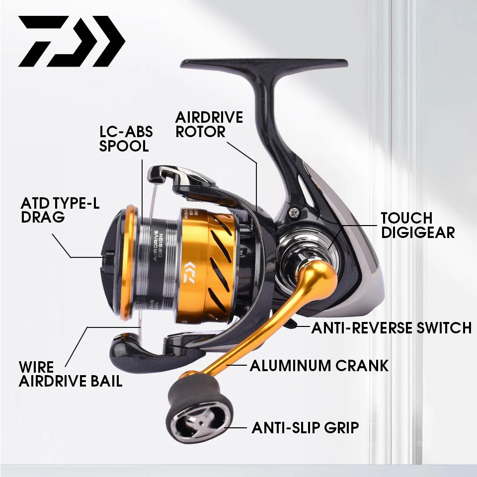 DAIWA 24 Revros CS LT – Carrete Spinning 1000–6000