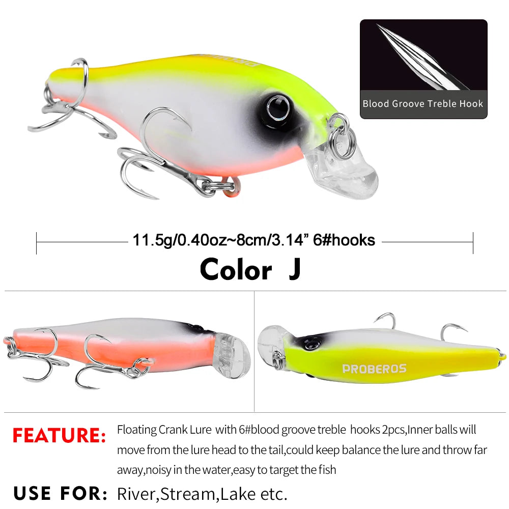Wobbler Flotante – 11,5 g