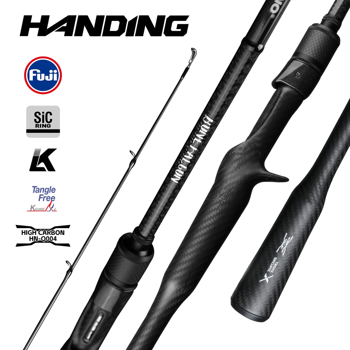 HANDING Bone Falcon – Caña Spinning/Casting M40X Fuji