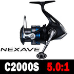 SHIMANO Nexave – Carrete Spinning 1000–5000