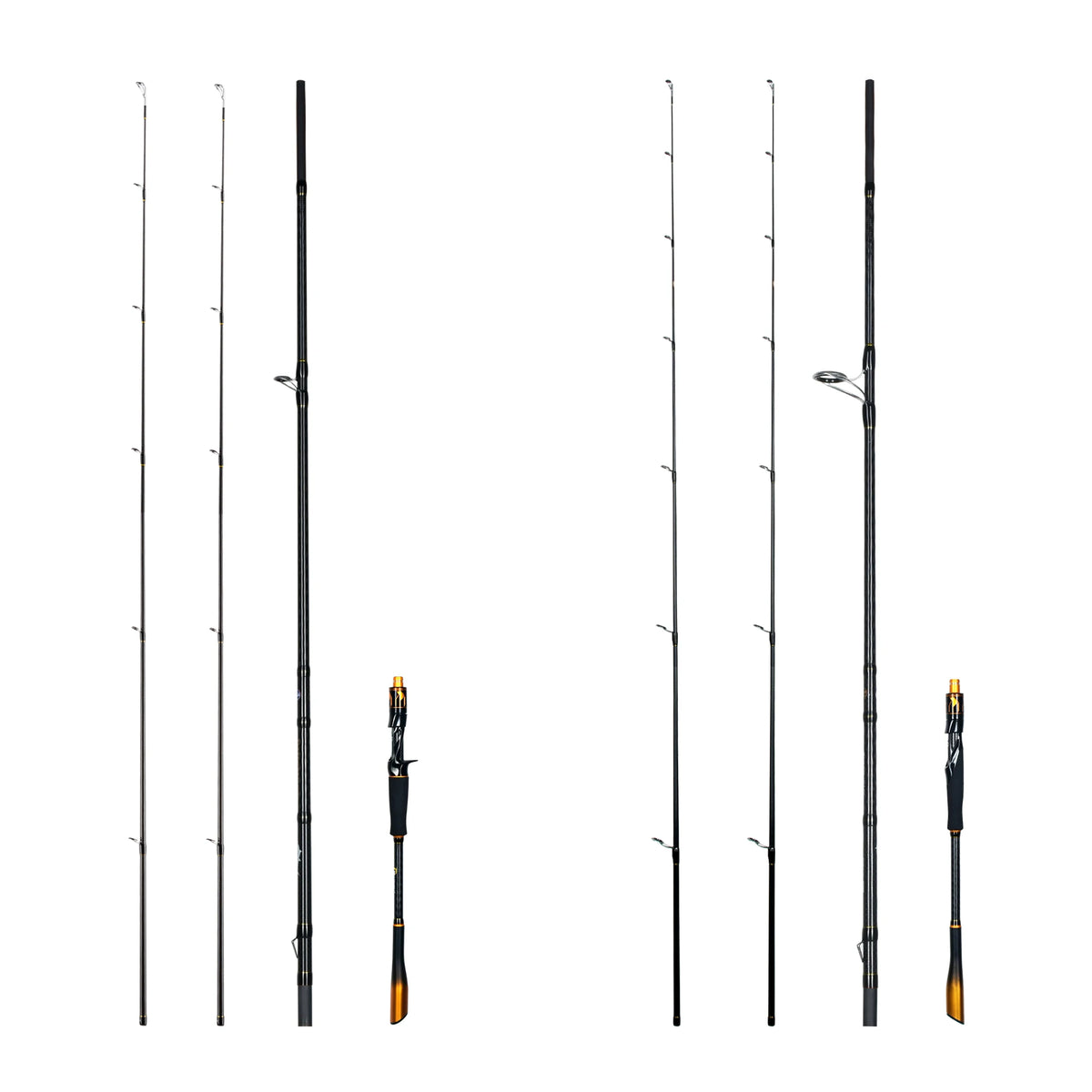 BIUTIFU T1000 – Caña Spinning/Baitcasting Fuji 1,8–2,7 m