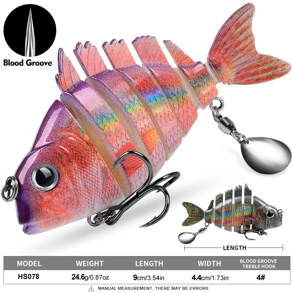 Swimbait Articulado – Slow Sinking