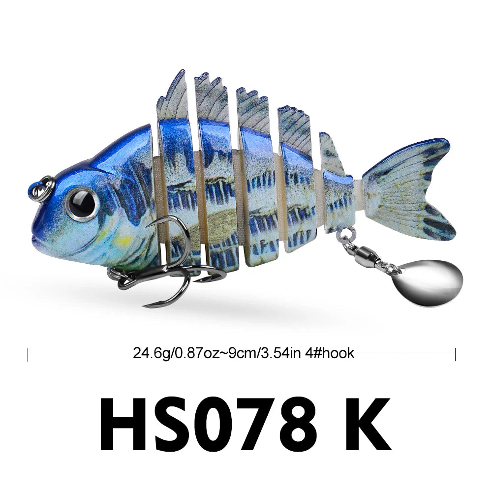Swimbait Articulado – Slow Sinking
