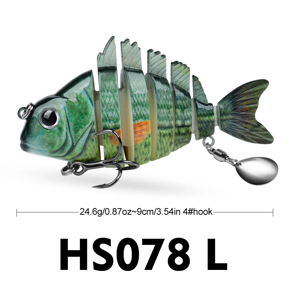 Swimbait Articulado – Slow Sinking