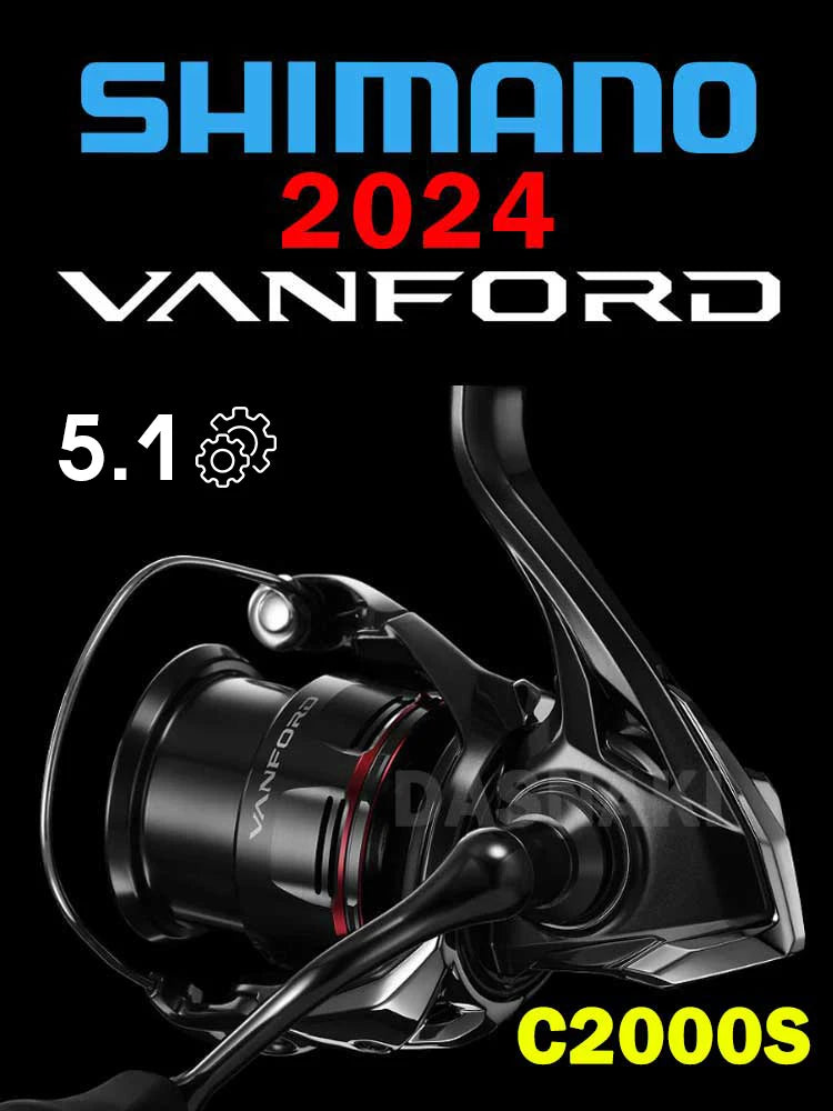 SHIMANO 24 Vanford – Carrete Spinning 1000–5000