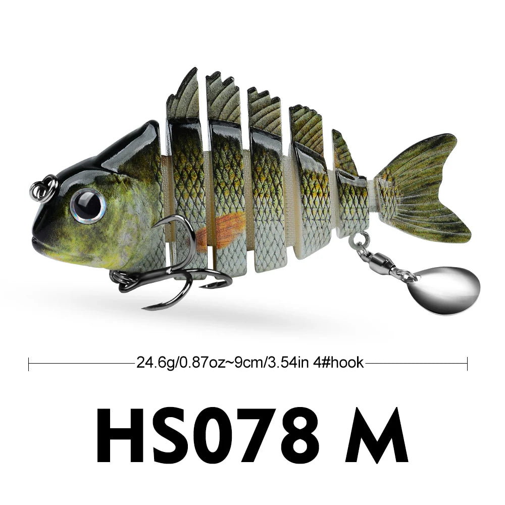 Swimbait Articulado – Slow Sinking