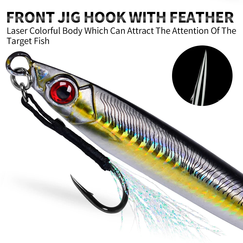 Jig Metálico para Jigging – Fast/Slow/Vertical