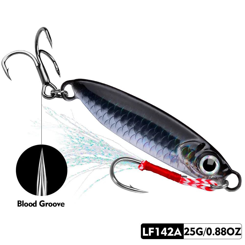Jig Metálico Slow Jigging – 7–30 g