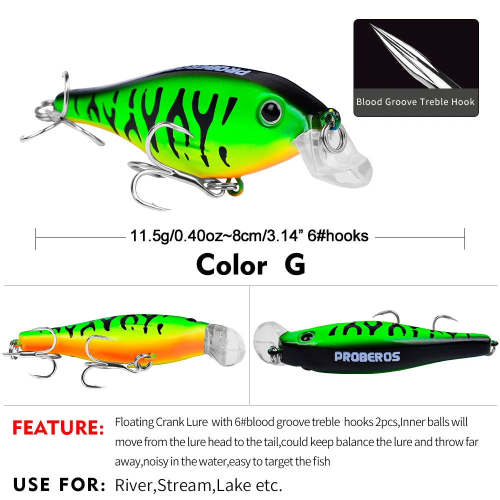 Wobbler Flotante – 11,5 g