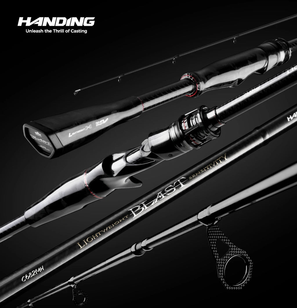 HANDING Blast – Caña Spinning/Casting T1100 Fuji
