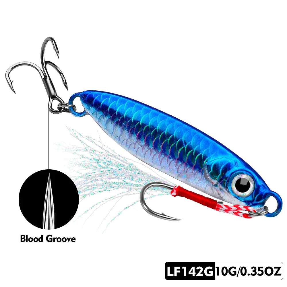 Jig Metálico Slow Jigging – 7–30 g