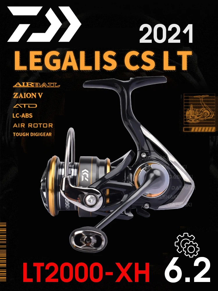 DAIWA Legalis CS LT – Carrete Spinning 2000–4000C