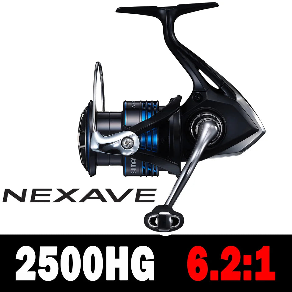 SHIMANO Nexave – Carrete Spinning 1000–5000