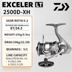 DAIWA Exceler CS LT 2024 – Carrete Spinning 1000–6000