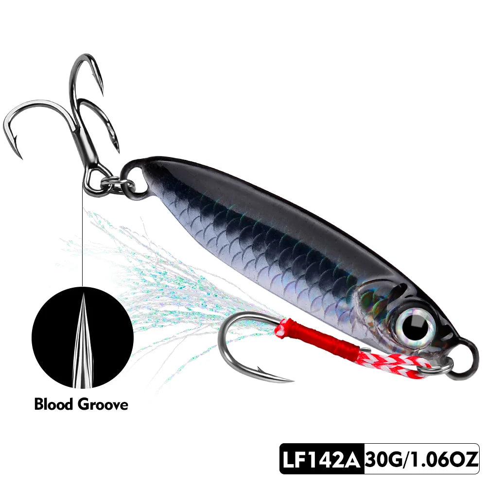 Jig Metálico Slow Jigging – 7–30 g