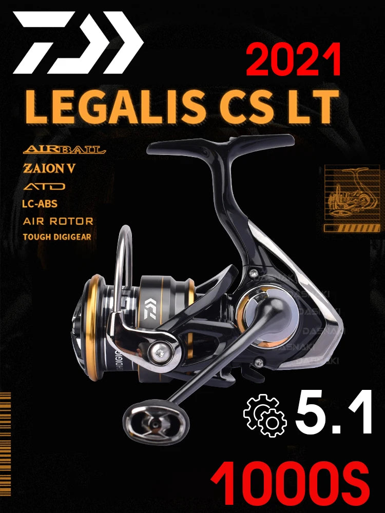 DAIWA Legalis CS LT – Carrete Spinning 2000–4000C