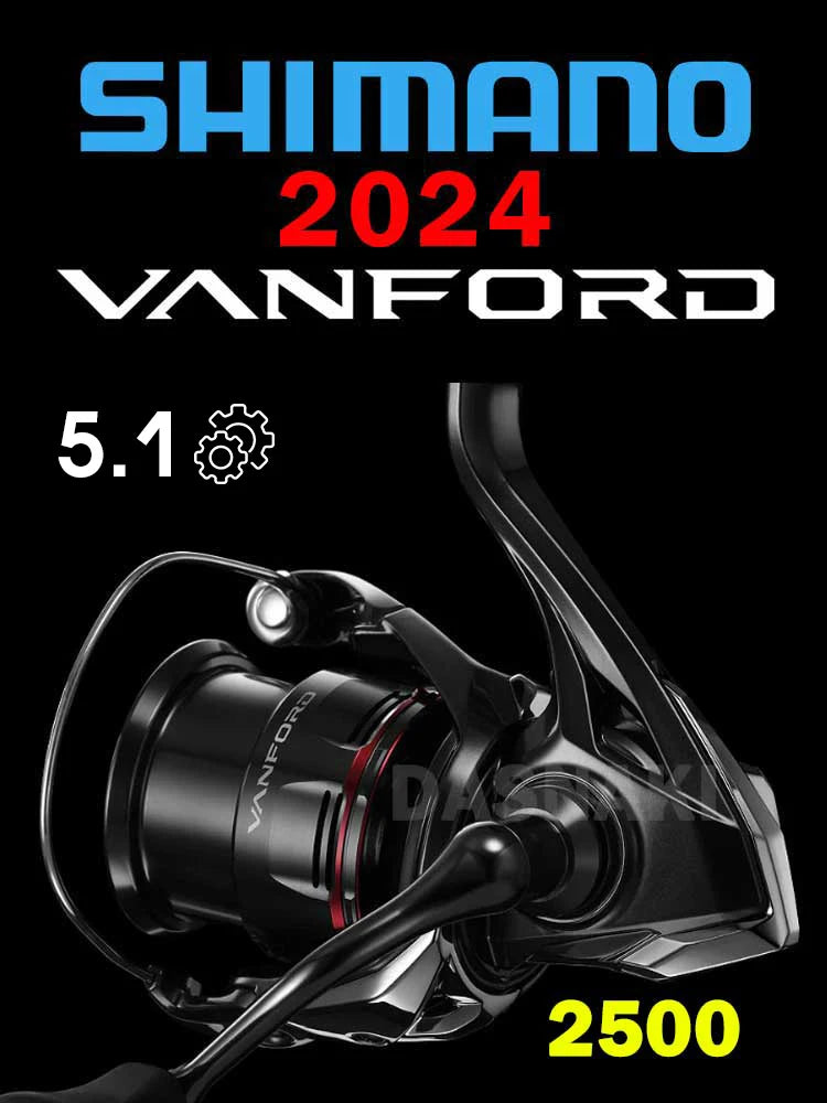 SHIMANO 24 Vanford – Carrete Spinning 1000–5000