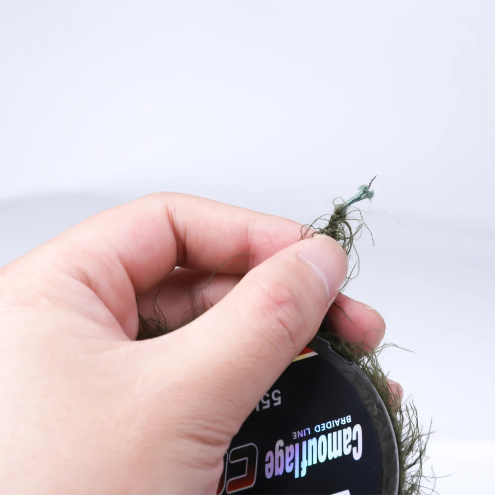 Línea Leadcore Camuflaje para Carpfishing – 10 m / 45–55 lb