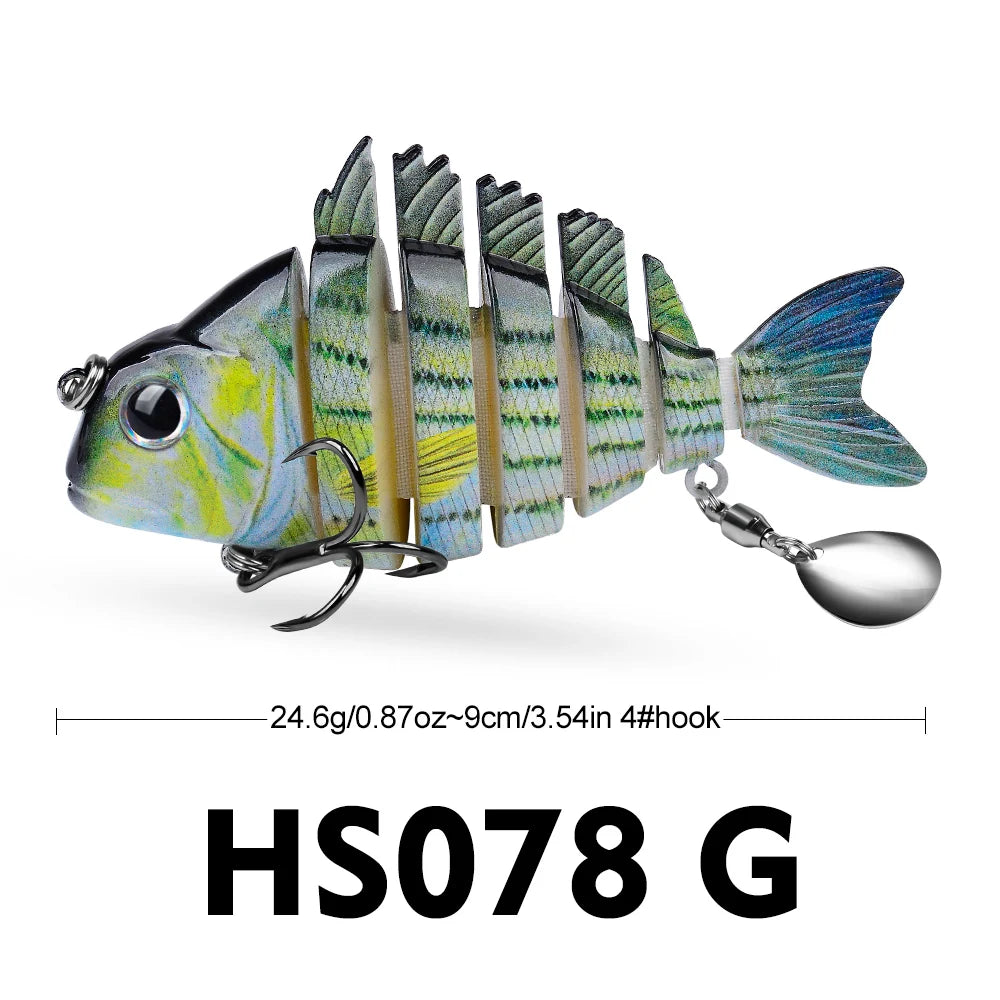 Swimbait Articulado – Slow Sinking