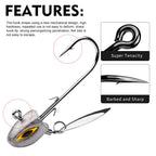 Jig Head con Spinner – Pack 3 uds.