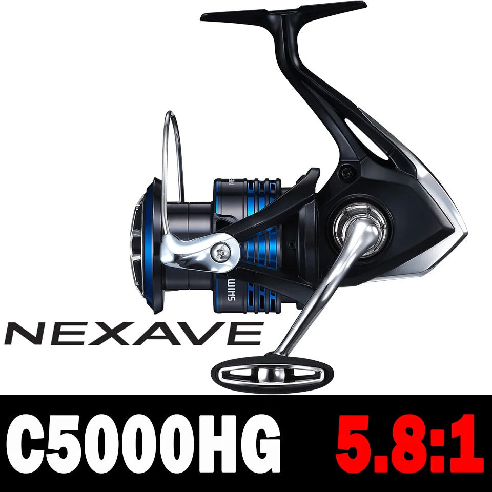 SHIMANO Nexave – Carrete Spinning 1000–5000