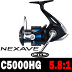 SHIMANO Nexave – Carrete Spinning 1000–5000
