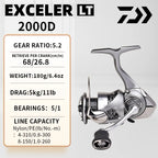 DAIWA Exceler CS LT 2024 – Carrete Spinning 1000–6000