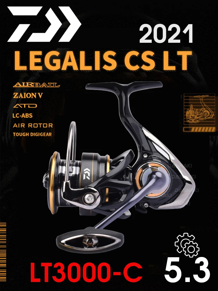 DAIWA Legalis CS LT – Carrete Spinning 2000–4000C
