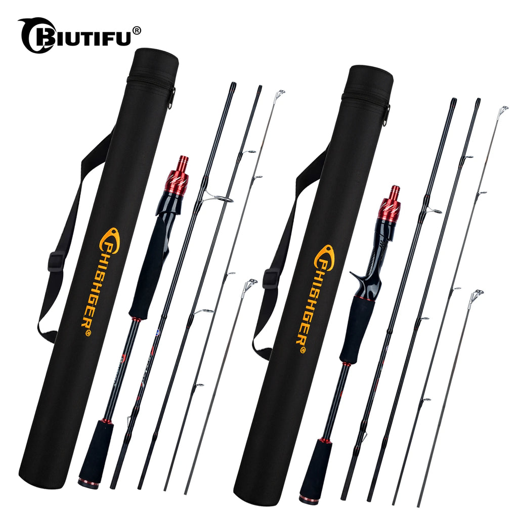 BIUTIFU PHISHGER Traveller – Caña Travel Spinning/Casting 1,8–3 m