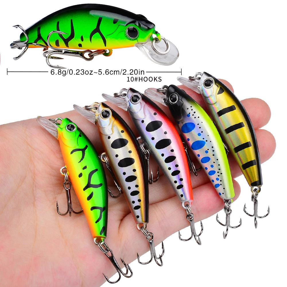 Crankbait 56 mm 6,8 g – Pack 5 uds.