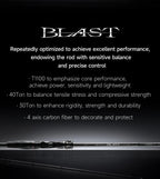 HANDING Blast – Caña Spinning/Casting T1100 Fuji