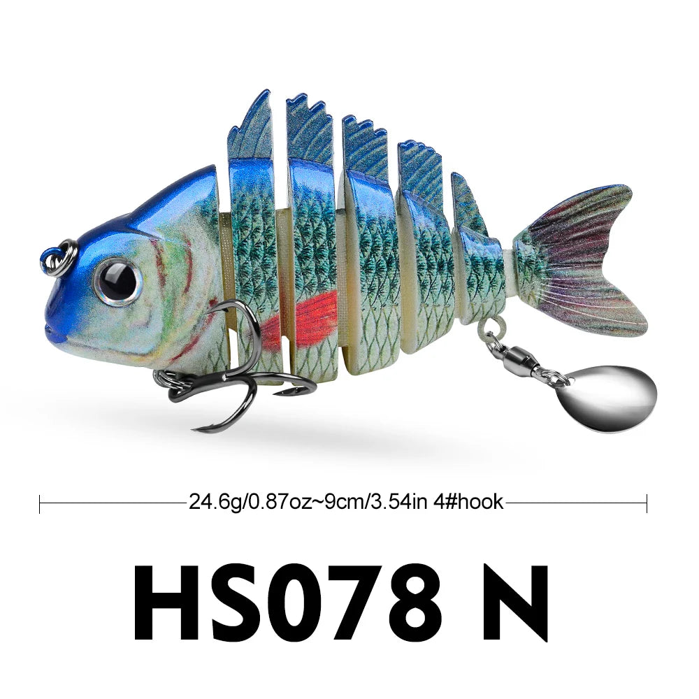 Swimbait Articulado – Slow Sinking