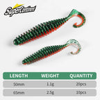 Tanan-Tail – Vinilo Blando 50/65 mm para Carpa y Lubina