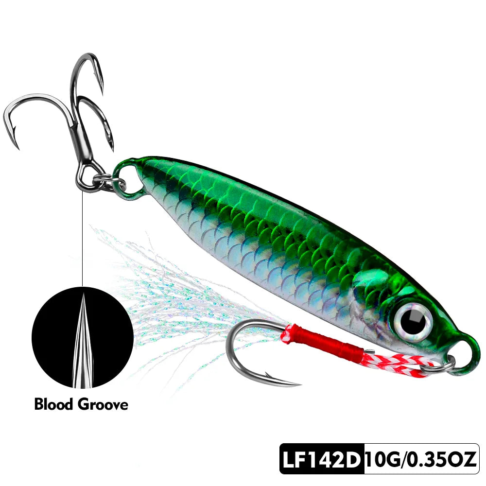 Jig Metálico Slow Jigging – 7–30 g